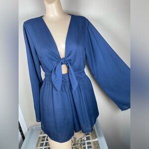 ALTAR’D STATE Front Tie Romper size SMALL
